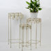 Antique Cottage Plant Stand (Set of 3)