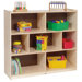 Tall Three Shelf Mobile Storage Unit