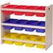Dowel Tray Storage Rack with Trays