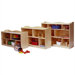 Scalloped Mobile Toddler Storage Unit