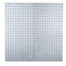Square Hole Pegboards (Set of 2)