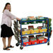 Library on Wheels with Book Displays