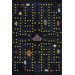 Lil Mo Whimsy Space Game Kids Rug