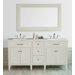 Christine 72" Double Sink Bathroom Vanity
