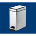 Argenta Rectangular Waste Bin in Stainless Steel