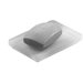 Glamour Soap Dish in White