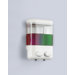 Twins Double Liquid Soap Dispenser in White