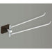 Minnesota Woods Double Towel Bar with Espresso Wood Mount in Chrome