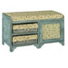 2 Drawer Basket Stool with Door