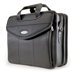 16" Premium V-Load Briefcase in Black Leather