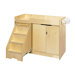Cubbie Changing Table with Stairs