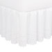 Eyelet 14" Bed Skirt in White