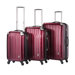 Velocity 3 Piece Hardsided Spinner Luggage Set