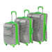 Houndstooth Retro 3 Piece Spinner Luggage Set