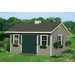 Bungalow Wood Garden Shed