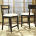Insignia Barstool in Natural Maple and Merlot