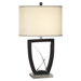 Metal Table Lamp in Cappuccino