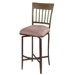 Aspen Rust 30" Swivel Bar Stool