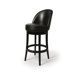 Babylon 30" Bonded Leather Barstool in Brown