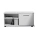 Pure Office Low Side Cabinet in White Lacquer