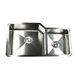 Large Double Offset Bowl Undermount Kitchen Sink in Satin