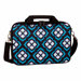 Chloe Dao 15.6"  Lotus Laptop Attache in Black/White/Blue/Purple