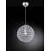 Holly Fixed Height Pendant in Chrome