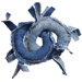 Denim Rings Cat Toy