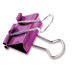 Binder Clip, Medium, 1", 5/PK, Metallic Assorted