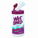 Antibacterial Moist Towelette, Cloth, 5-3/4 x 7-1/2, WE, 40/Dispenser                                                        