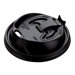 Plastic Lids, 1000 per Carton, Black