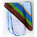 Boutique Diagonal Stripe Hooded Towel Set
