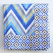 Ikat Chevron Spill Mat