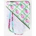 Boutique Rose Lattice Hooded Towel Set