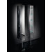 Linea 9.8" x 8.3" Pika Bathroom Storage Rotating Cabinet in Stainless Steel