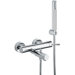 Linea Wall Mount Volume Control Hand Shower Set