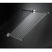 Duemila 11.4" x 5.5" Towel Rack in Polished Chrome