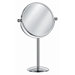 Mirror Pure 9" x 9" Mevedo Make Up Magnifying Mirror Free Standing Revolving in Polished Chrome