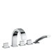 Level LEP Five-Hole Deck Mount Double Handle Volume Control Shower Panel