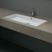 Ceramica Valdama Cubo Undermount Bathroom Sink