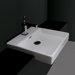 Ceramica Valdama Plain Wall Mount Bathroom Sink