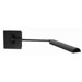 Generation LED Swing Arm Wall Lamp in Black