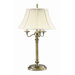 Newport Table Lamp in Antique Brass