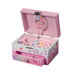 Ashley Girl's Musical Ballerina Fairy and Flowers Jewelry Box