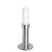 Velo Large Stainless Steel Candlestick