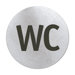 Signo Door Plate "WC"