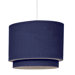 Wheels Stripe Double Cylinder Light in Cobalt Blue