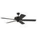 52" Designer Supreme 5 Blade Ceiling Fan