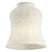 Bell Shaped Glass Shade in Grey Tea Stain