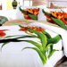 Tiger Lily 6 Piece Full / Queen Duvet Cover Bedding Set